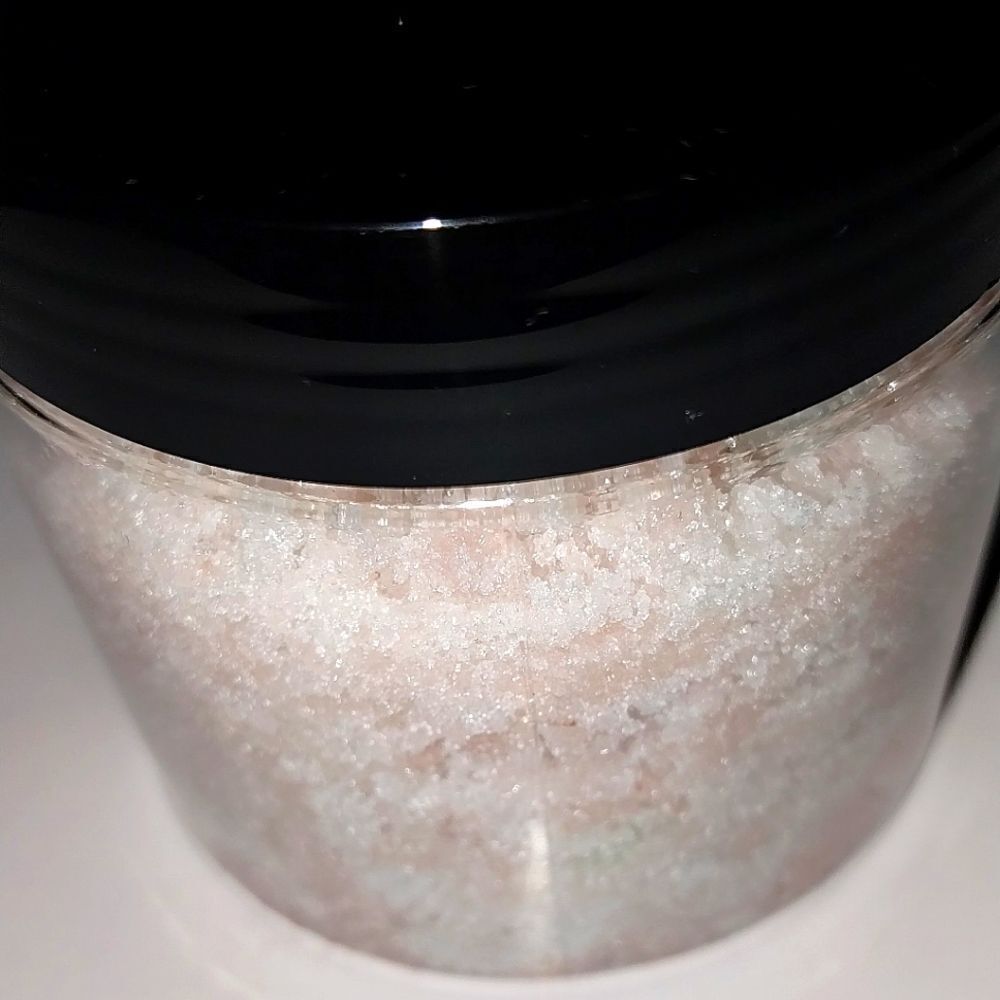 Hand crafted limited edition cotton candy emulsified sugar scrub 6 oz - Picture 5 of 5